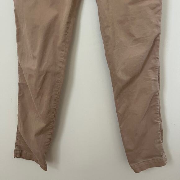 Mr P. Straight Leg Cotton-Blend Chino Pants in Sand Size 28 - Picture 3 of 13
